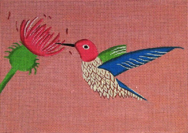 SEE1420 Hummingbird 11 x 8 13 Mesh by Anna See 
