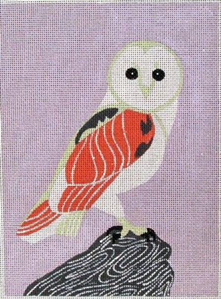 SEE1427 Barnyard Owl 8 x 11 18 Mesh Anna See