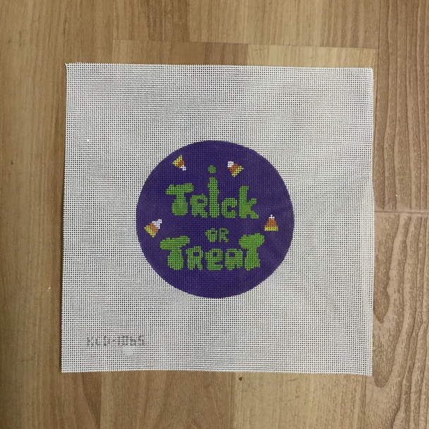 KCN Designers KCD1065 Trick or Treat Round 4 1/2" Round 18 Mesh