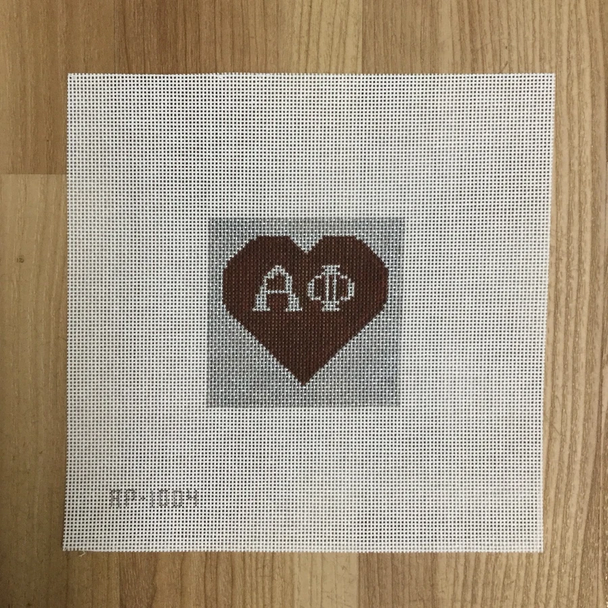 KCN Designers AP1004 Alpha Phi 3" square  Fits a Planet Earth jewelry box 18 Mesh