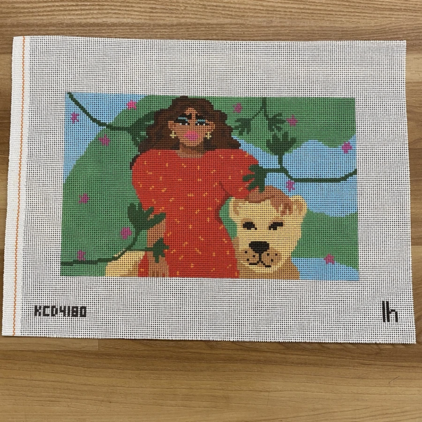 Lo Harris KCD4180 Confident Lioness  11" X 7" 13 Mesh