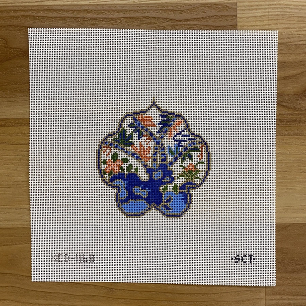 Bamboo Ornament 4" X 4" 18 Mesh SCT Designs (KCN) KCD1168