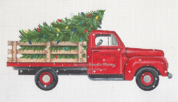 DMHC01 Holiday Truck 8.75 x 4.5 18 Mesh Danielle Murray