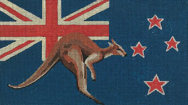 CL001 Australian kangaroo clutch 11x6.25 13 Mesh Colors of Praise 