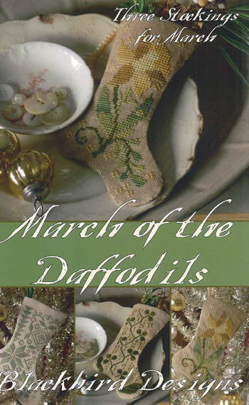 March Of The Daffodils (REPRINT) Blackbird Designs 09-1354