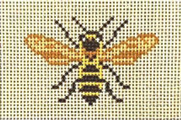 #340-S	Bee Flat (rect.) 3" x 2" 3x2 18 Mesh  Needle Crossings