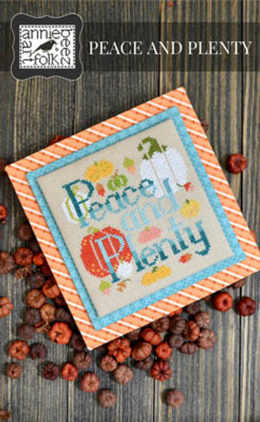 Peace And Plenty 60W x 60H by Annie Beez Folk Art 20-2930 YT