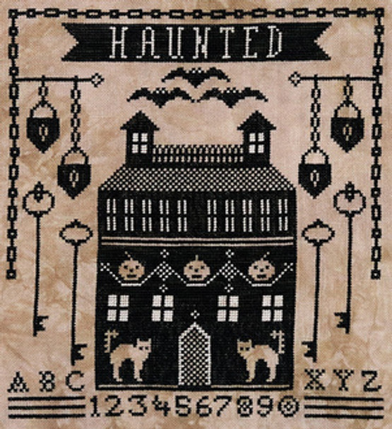 Haunted Manor House 127w x 144h by Artful Offerings 20-2497 YT AR20177