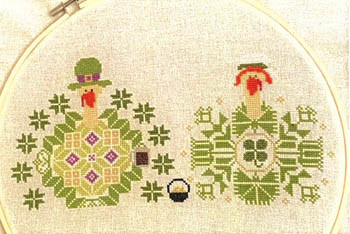 Patrick & Molly O'Gobble 157w x 79h by AuryTM Designs 20-2992 YT