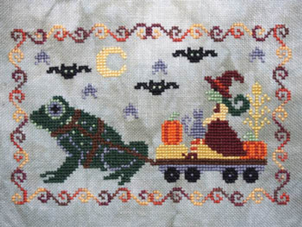 Hilde's Hayride 96w x 62h by Bendy Stitchy Designs 20-3028