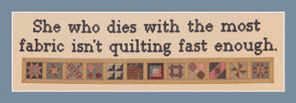 Isn't Quilting Fast Enough by Burdhouse Stitcher 20-2642