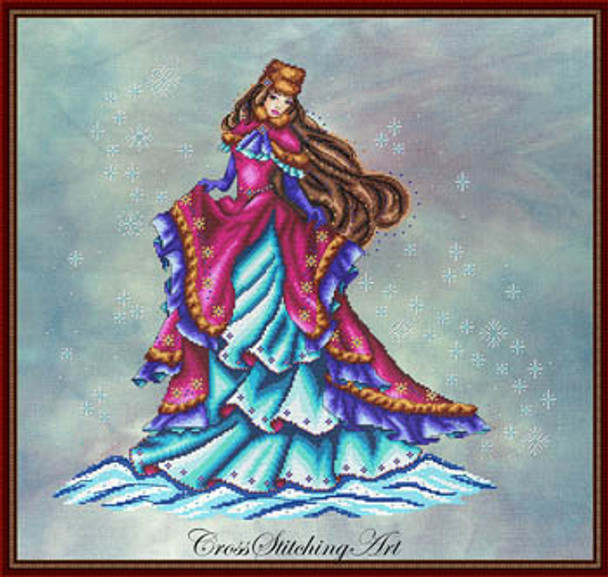 Anastasia 234w x 210w by Cross Stitching Art 20-3044