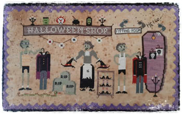 Halloween Shop 115w x 198h by Fairy Wool In The Wood 20-2774