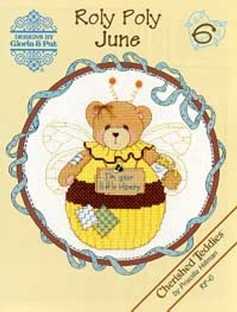 Roly Polys-June (Cherished Teddies) by Designs By Gloria & Pat 02-1168 