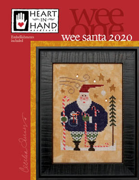 Wee Santa 2020 by Heart In Hand Needleart 20-2544 YT