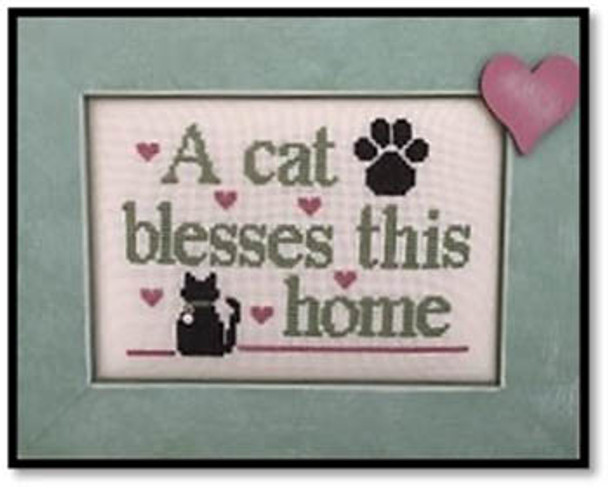 Cat Blesses (w/charm) by Kays Frames & Designs 20-2697