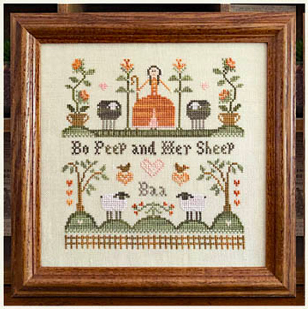 Bo Peep And Her Sheep by Little House Needleworks 20-2660