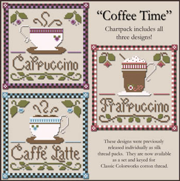 Coffee Time by Little House Needleworks 20-2472