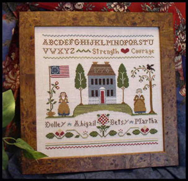 Colonial Women by Little House Needleworks 09-1678