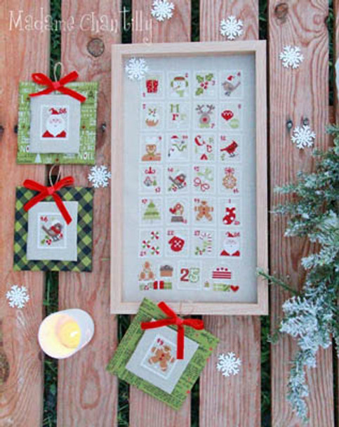 Christmas Stamps 125w x 263h by Madame Chantilly 20-2813 YT