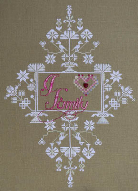 I Love Family 155w x 225h by MarNic Designs 20-3049