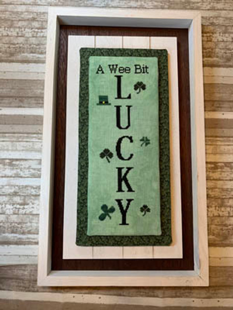 Wee Bit Lucky 180w x 60h by Needle Bling Designs 20-2783 NBD162