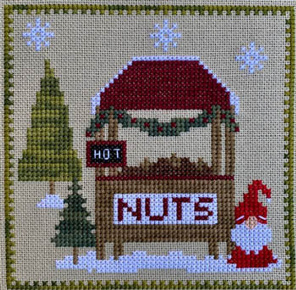 Christkindlmarkt 7 (Hot Nut Stand) by Pickle Barrel Designs 20-2555