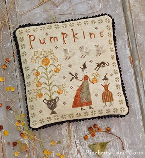 Fancey Blackett - The PerfectPumpkin 101w x 101h by Pineberry Lane 20-2413