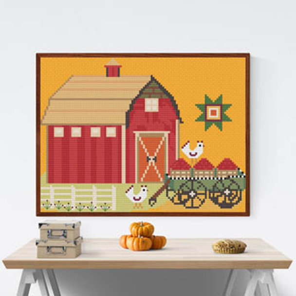 Barn by Susanamm Cross Stitch 20-2240