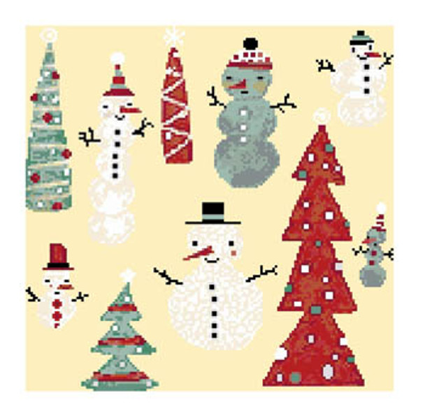 Christmas Ornaments 1 by Susanamm Cross Stitch 20-2223