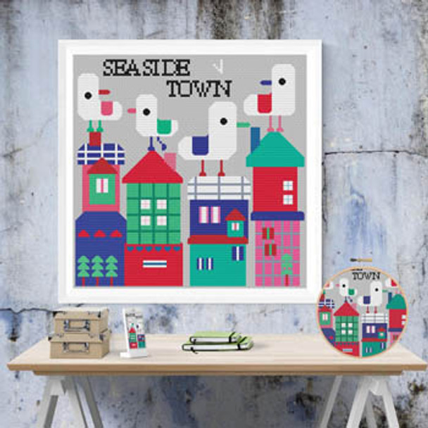 Seaside Town by Susanamm Cross Stitch 20-2243