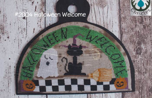 Halloween Welcome 136w x 84h by Thistles 20-2464 YT