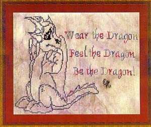 Be A Dragon (w/emb) by Enchanting Lair 04-2322 