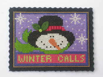 YT Winter Calls Kit (paper, felt, & buttons) 41H x 56W by Vals Stuff