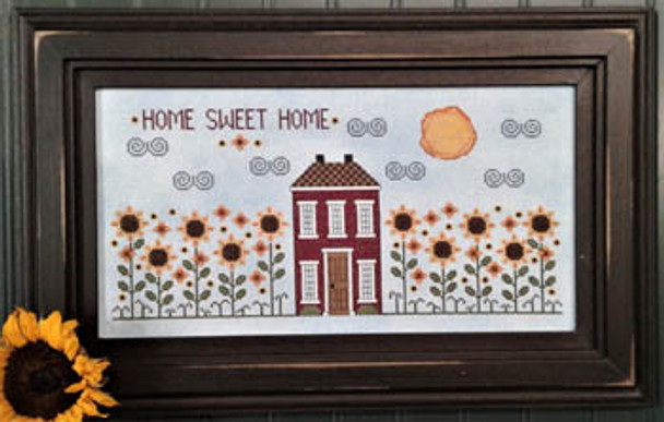 Sunflower Street 218W x 105H by Vintage Needlearts 20-2168 YT