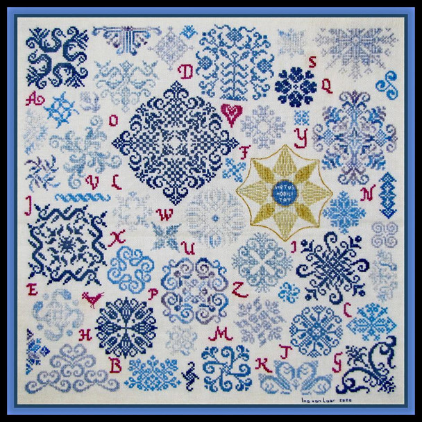 Queen's Medal With Silk Pack Tempting Tangles