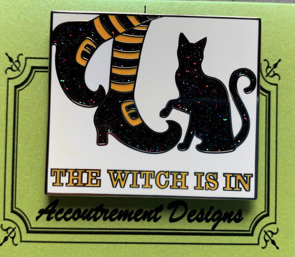 Halloween The WItch Is In NEEDLEMINDER Accoutrement Designs