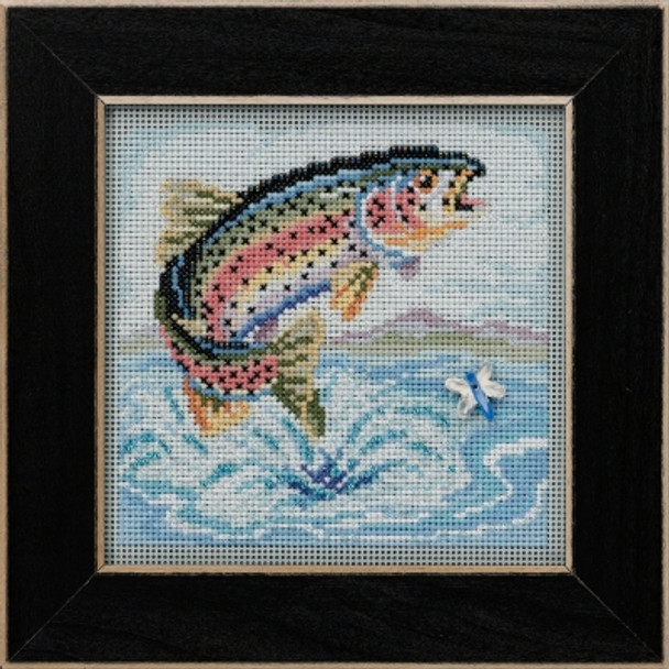 MH142114 Rainbow Trout (2021)Mill Hill Buttons and Bead Kit 