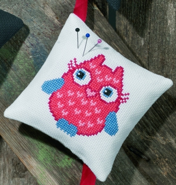 037393 Red Owl - Pincushion Permin Kit