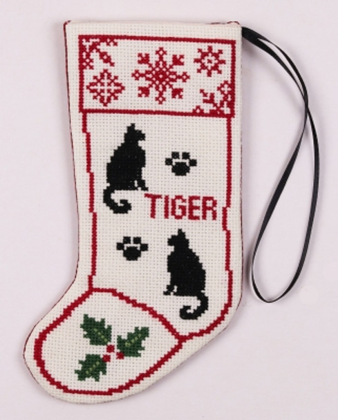 PC2083 Cat Stocking Ornament The Posy Collection