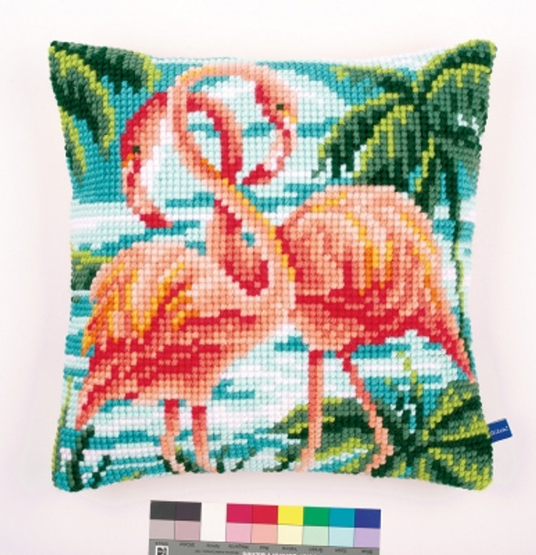 PNV155019 Vervaco Flamingo Cushion