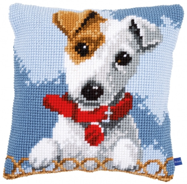 PNV155247 Vervaco Jack Russell Cushion