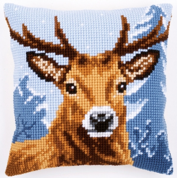 PNV156293 Deer Cushion Vervaco 