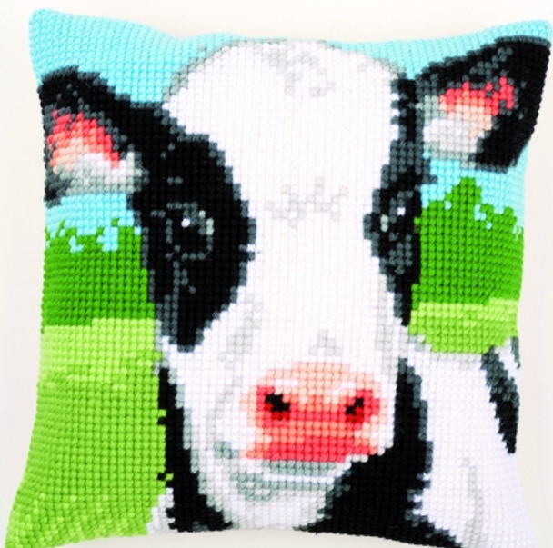 PNV157738 Vervaco Cross stitch kit Cow Cushion