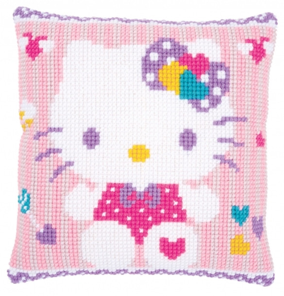 PNV172807 Vervaco Hello Kitty Pastel Cushion