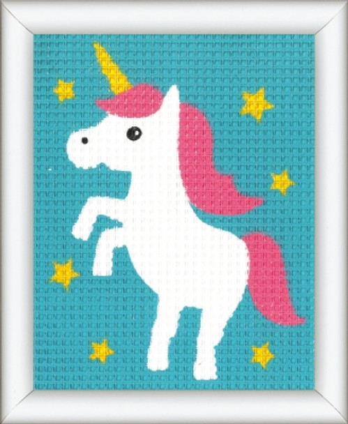 PNV171624 Vervaco Unicorn - Canvas