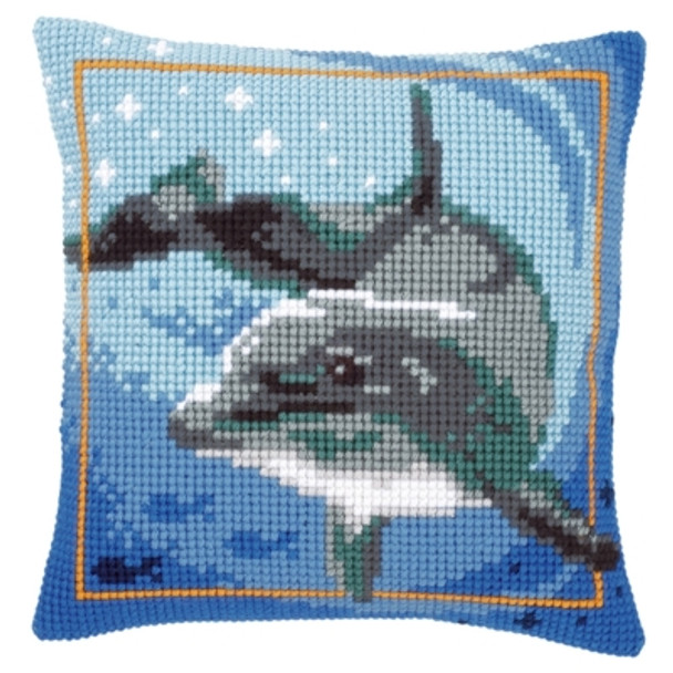 PNV21528 Vervaco Dolphin Pillow