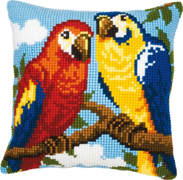 PNV8570 Vervaco Parrots- Cushion