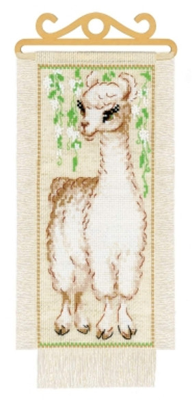 RL1890 Riolis Counted Cross Stitch Kit Alpaca