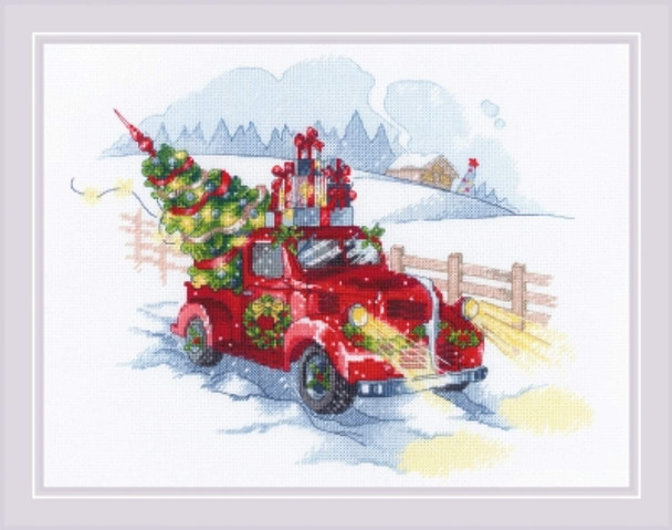 RL1906 Riolis Counted Cross Stitch Kit To the Holidays